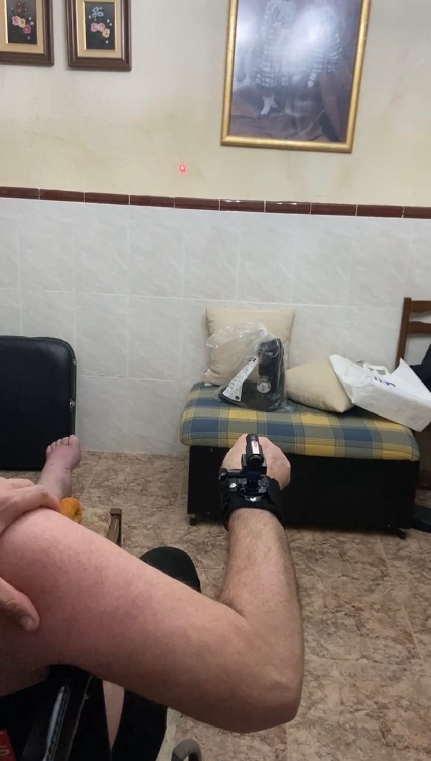 Ejercicio de fuerza con banda elástica